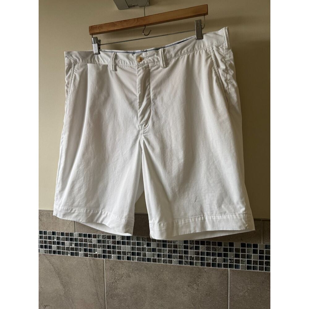 Polo Ralph Lauren White Cotton Men's Shorts NWOT SZ 38